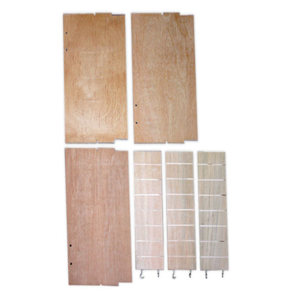 näriliste puidust platvormid ja redelid